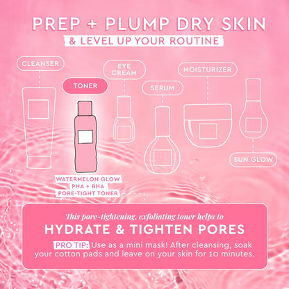 Trevanor Watermelon Glow PHA + BHA Toner